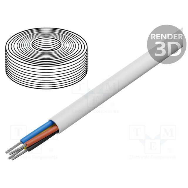 TECHNOKABEL Wire; SCYY; 4x0.22mm2; round