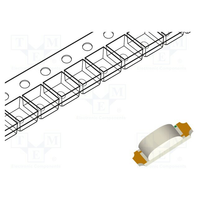 DIALIGHT LED; blue; SMD; 90÷260mcd; 2