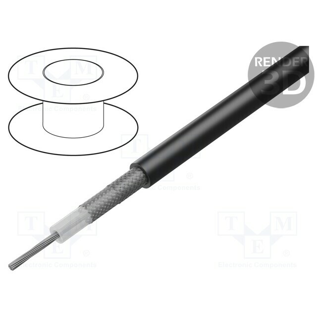 SIVACAVI Wire: coaxial; RG214/U; stranded; Cu