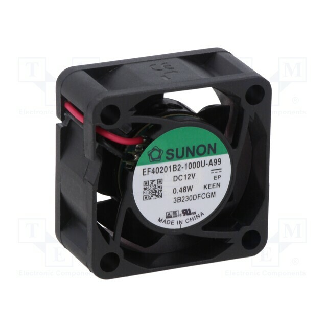 SUNON Fan: DC; 40x40x20mm; axial; 12VDC