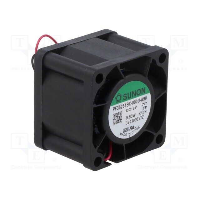 SUNON Fan: DC; 36x36x28mm; axial; 12VDC