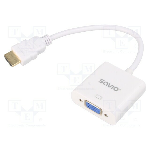 SAVIO Converter; D-Sub 15pin HD socket
