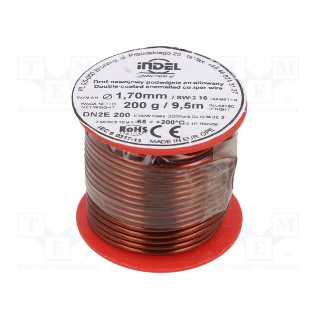 INDEL Coil wire; double coated enamelled