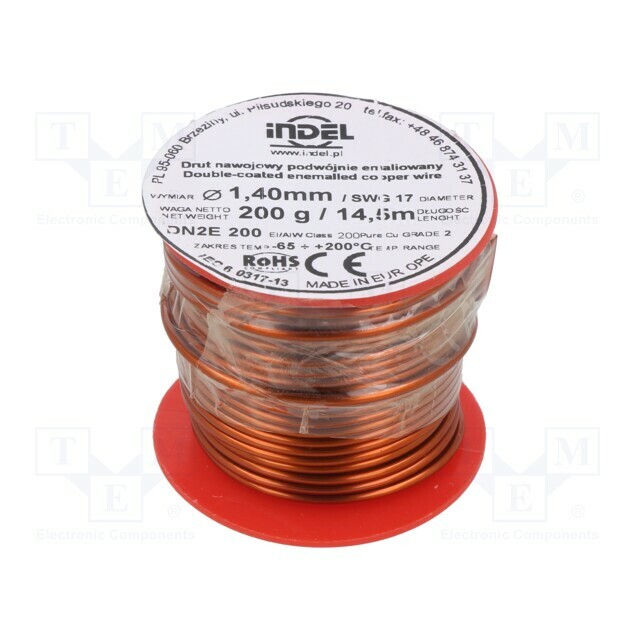 INDEL Coil wire; double coated enamelled