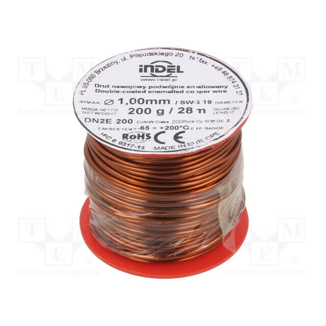 INDEL Coil wire; double coated enamelled