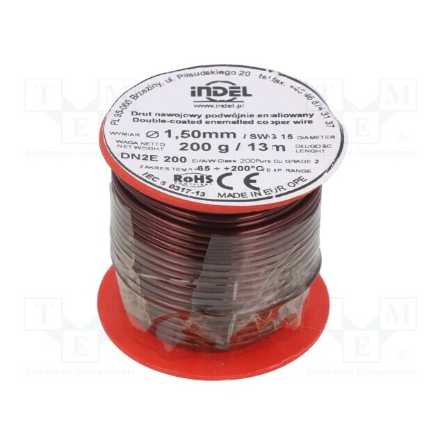 INDEL Coil wire; double coated enamelled