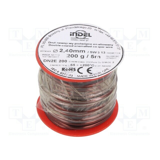 INDEL Coil wire; double coated enamelled