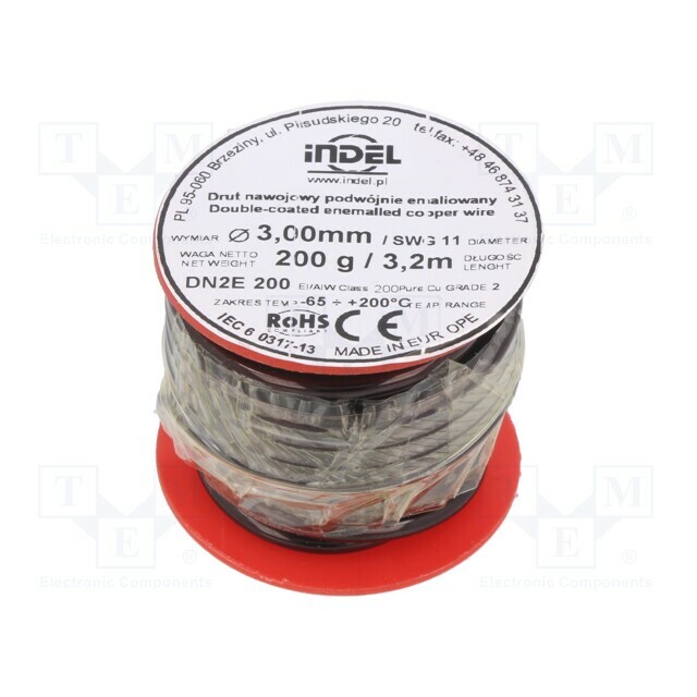 INDEL Coil wire; double coated enamelled