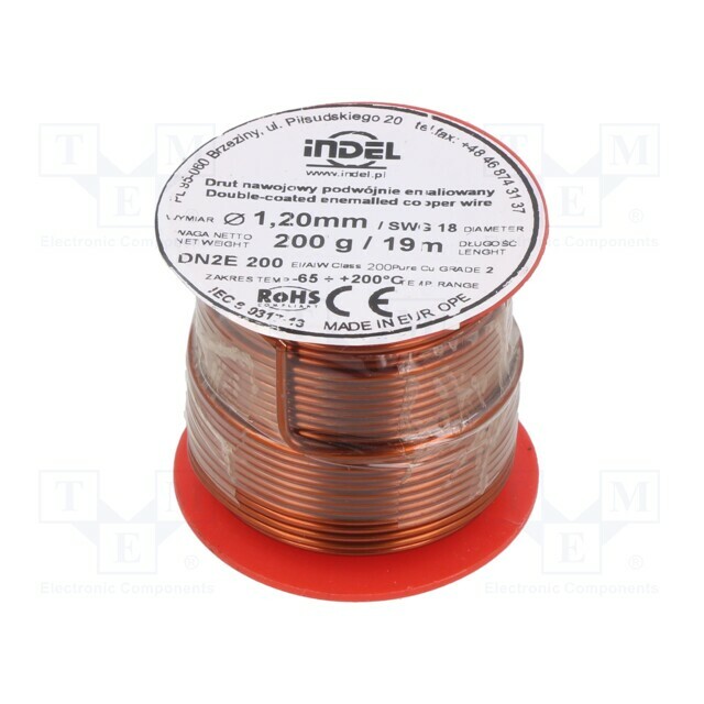 INDEL Coil wire; double coated enamelled