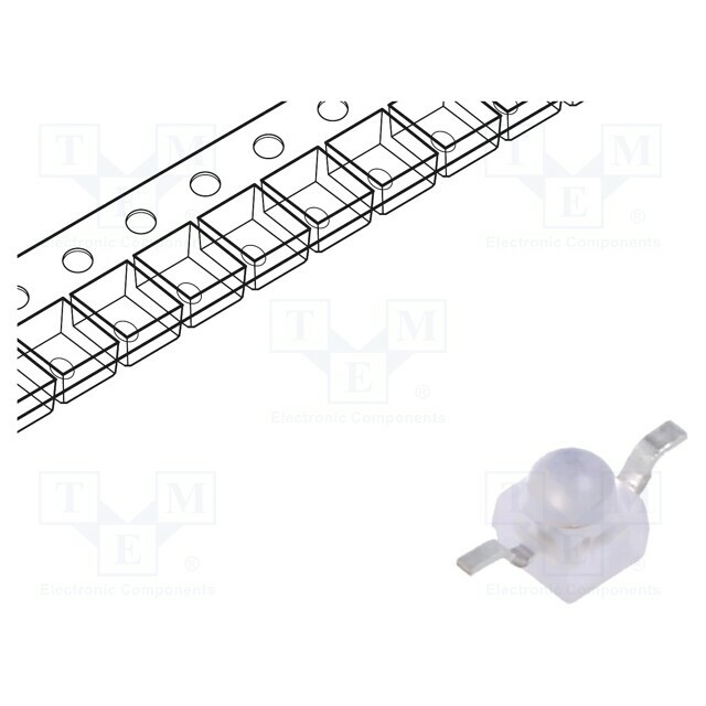 VISHAY LED; red; SMD; Gull wing