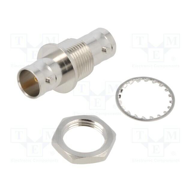 AMPHENOL RF Adapter; BNC female,both