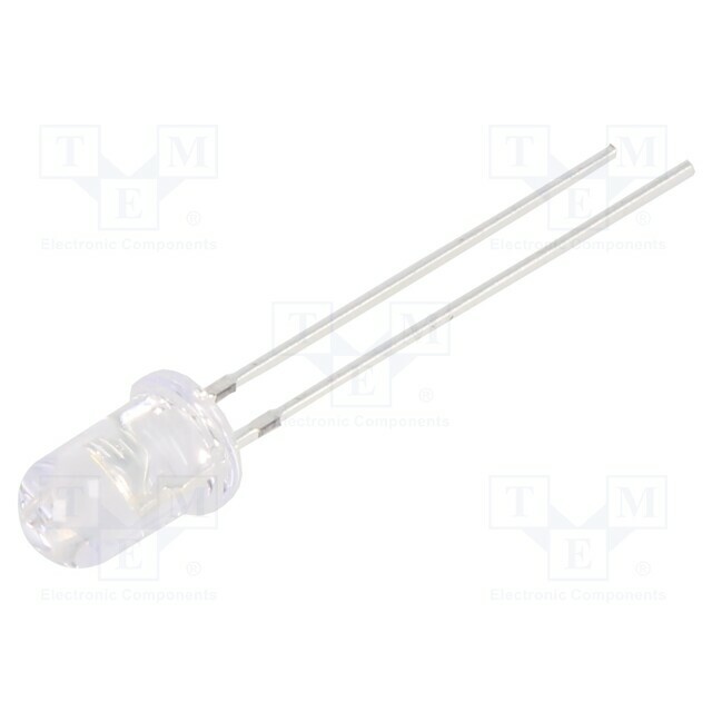 OPTOSUPPLY LED; UV; 60°; 20mA; 114mW