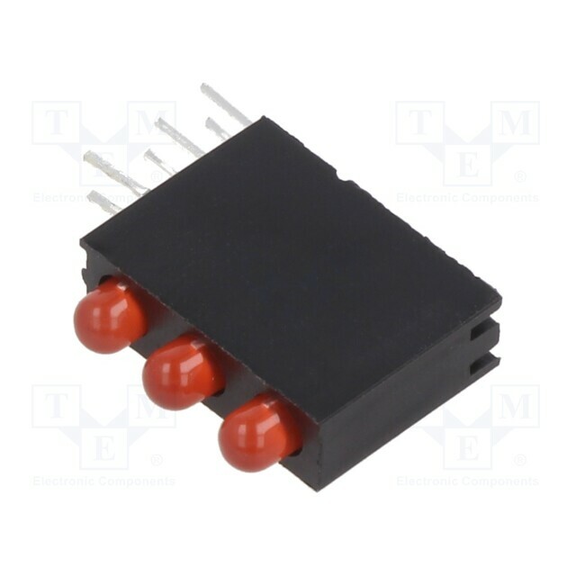 OPTOSUPPLY LED; in housing; 3mm; No