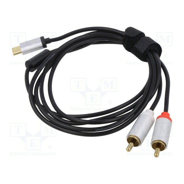 TASKER Cable; RCA plug x2,USB