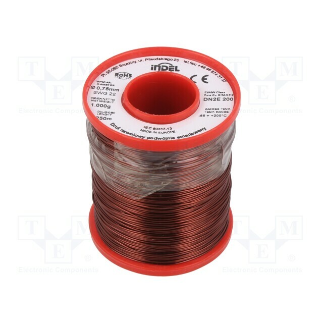 INDEL Coil wire; double coated enamelled