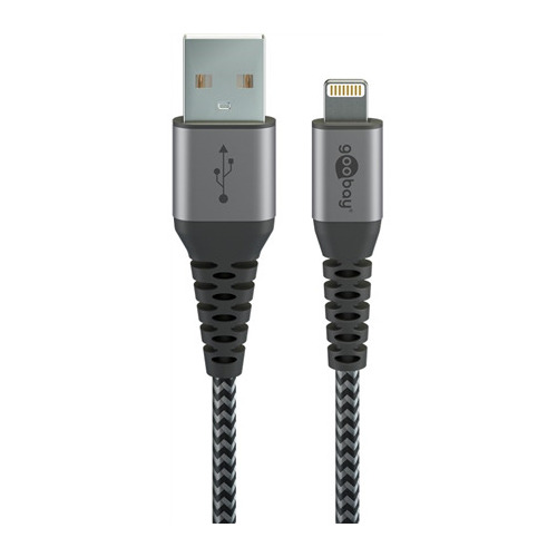 Goobay Lightning-kabel 1m braided MFi |