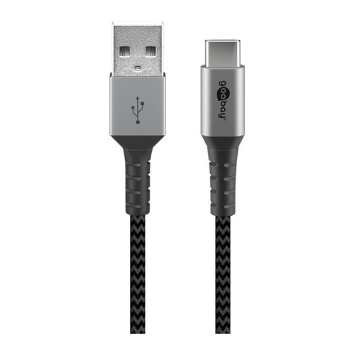 Goobay | USB-C to USB-A Textile
