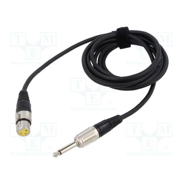TASKER Cable; Jack 6,3mm 2pin