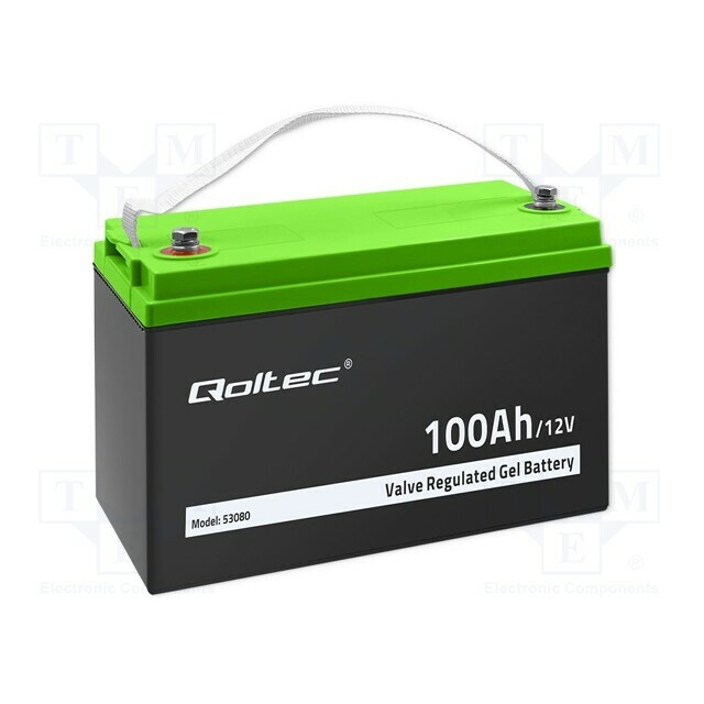 Re-battery: lead-gel; GEL; 12V; 100Ah; maintenance-free
