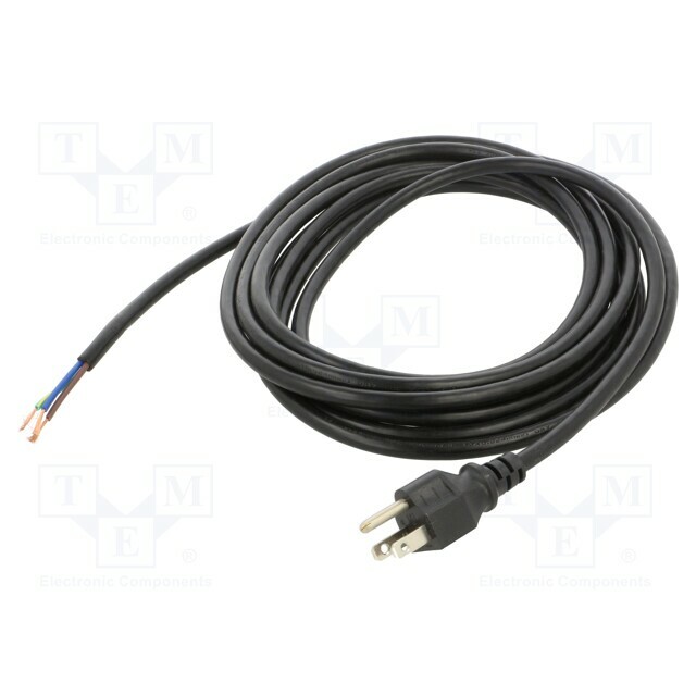 Qualtek Electronics Cable; SJT; 3x18AWG; NEMA