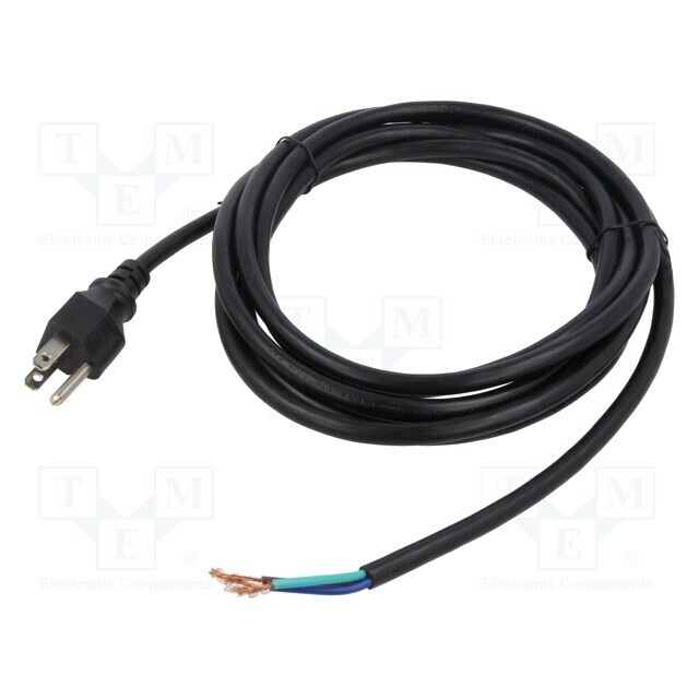 Qualtek Electronics Cable; SJT; 3x18AWG; NEMA