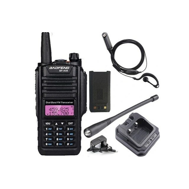 BAOFENG BF-A58 WALKIE-TALKIE BLACK | BF-A58
