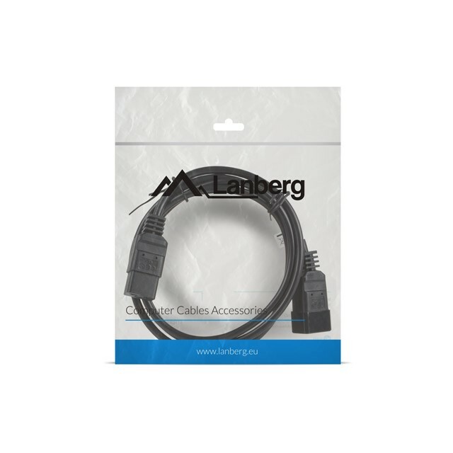 LANBERG Power cord extension cord IEC