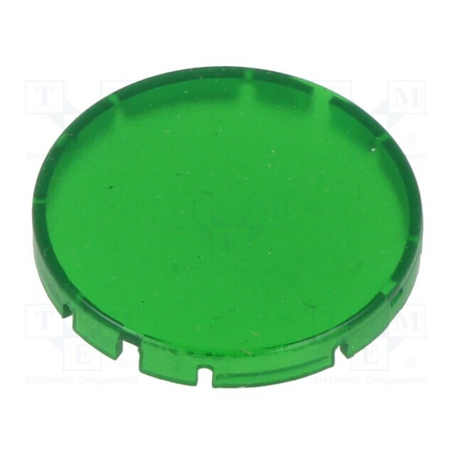 SCHLEGEL Actuator lens; RONTRON-R-JUWEL; transparent,green