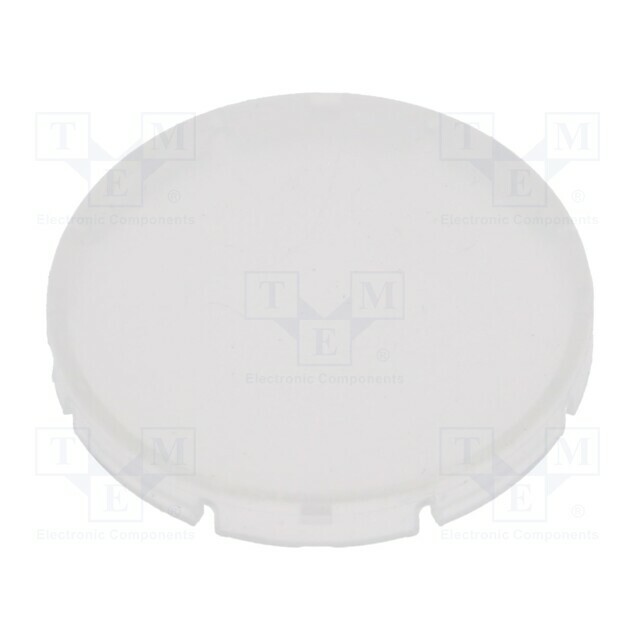 SCHLEGEL Actuator lens; RONTRON-R-JUWEL; white transparent