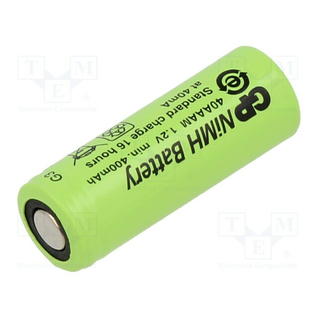 Re-battery: Ni-MH; 2/3AAA; 400mAh; 1.2V