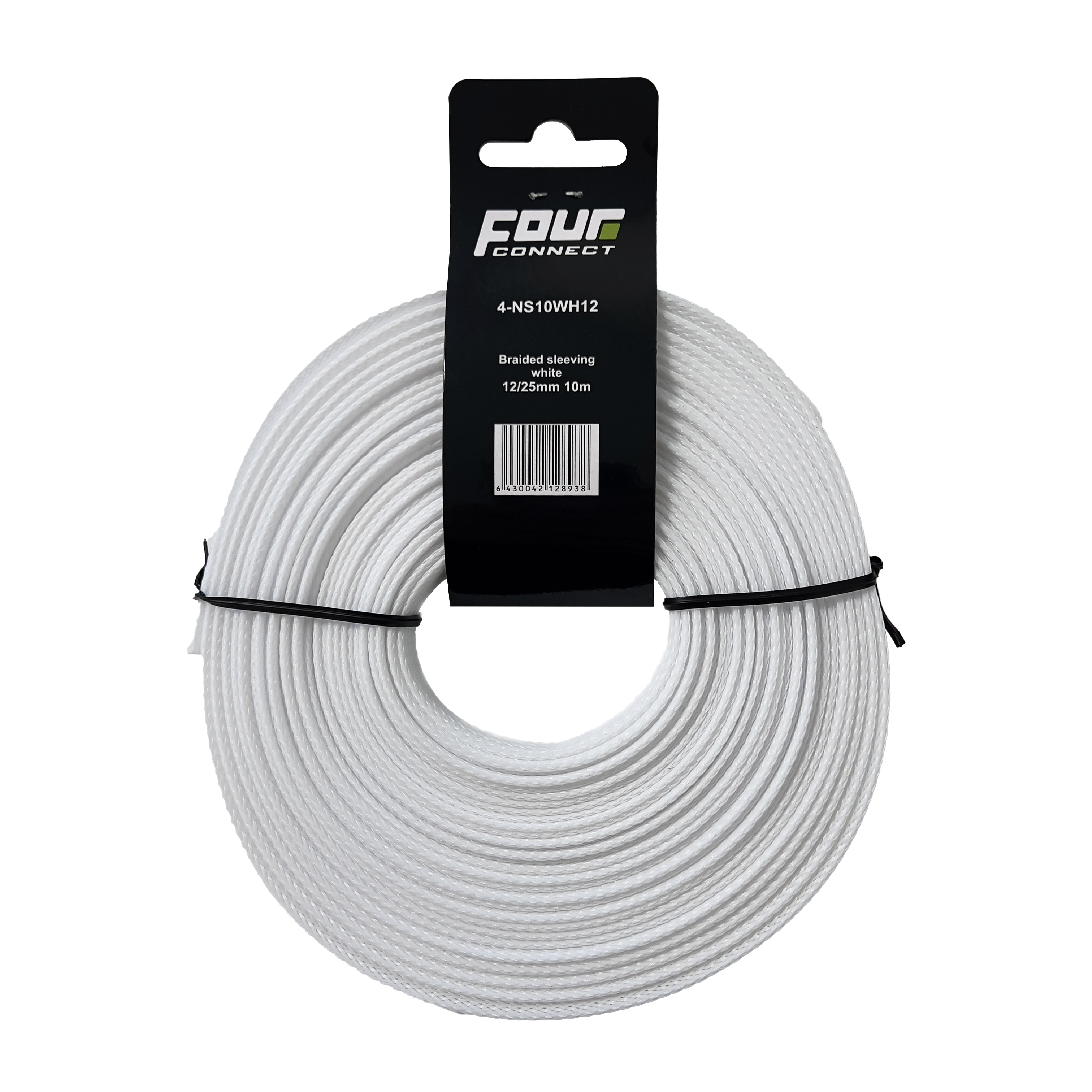 FOUR Connect 4-NS10WH12 Nylonsock White 12/25mm