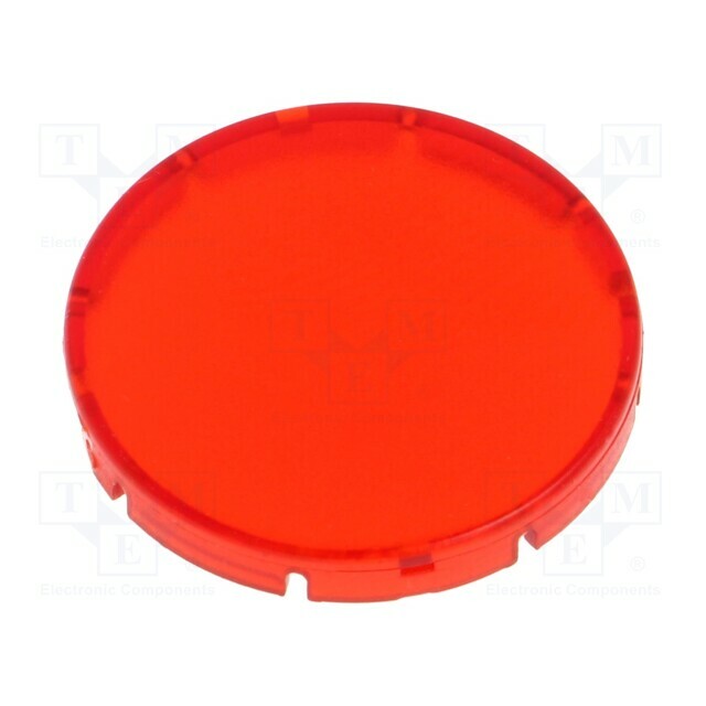 SCHLEGEL Actuator lens; RONTRON-R-JUWEL; red,transparent
