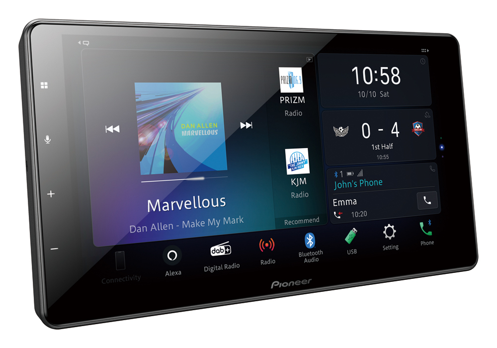 Pioneer 2DIN CarPlay,Android Auto |