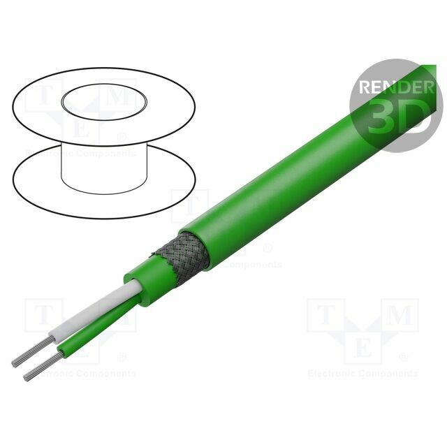 K-type compensating lead; Insulation: PVC; Cores: