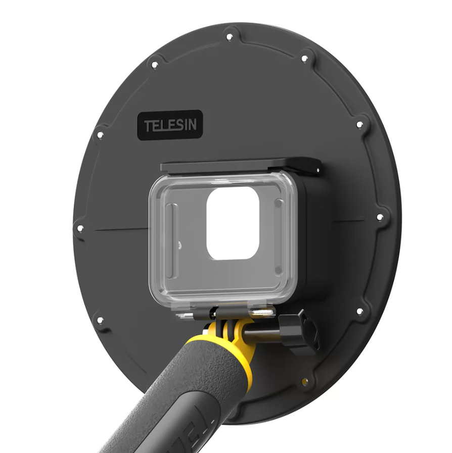 Telesin Dome Port underwater housing for