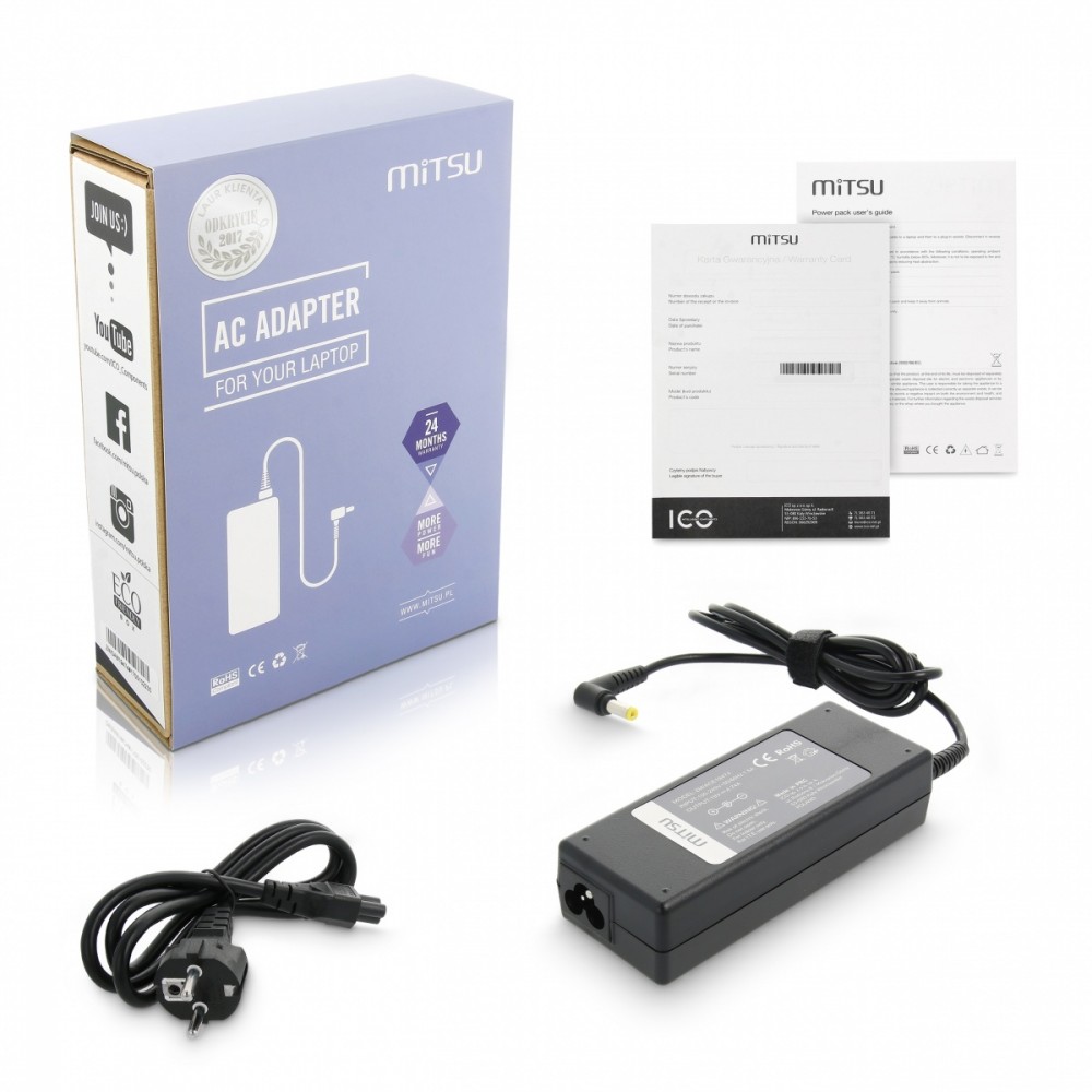 MITSU Power adapter 19V 4.74A