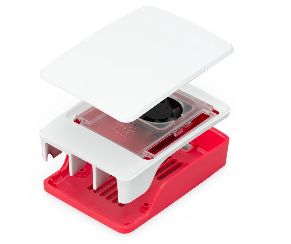 Case for Raspberry Pi 5 Red/White