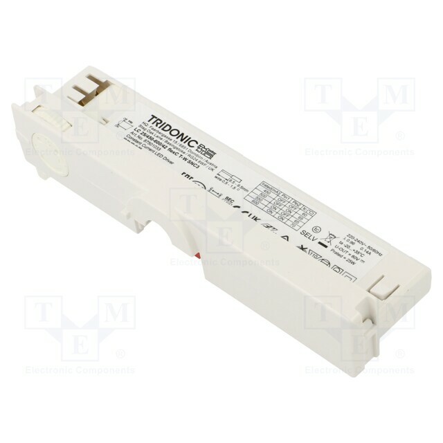 TRIDONIC Power supply: switching; 25W; 24÷42VDC