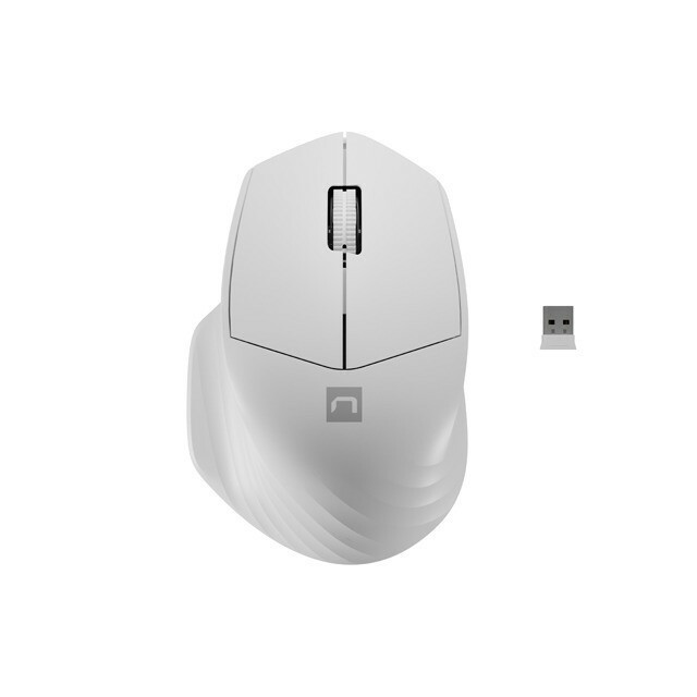 NATEC Wireless mouse Siskin 2 white