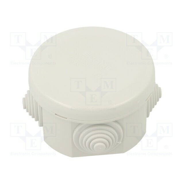 Enclosure: junction box; Ø: 65mm; Z: