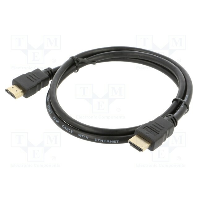SAVIO Cable; HDMI plug,both sides