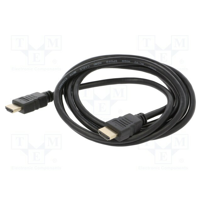 SAVIO Cable; HDMI plug,both sides