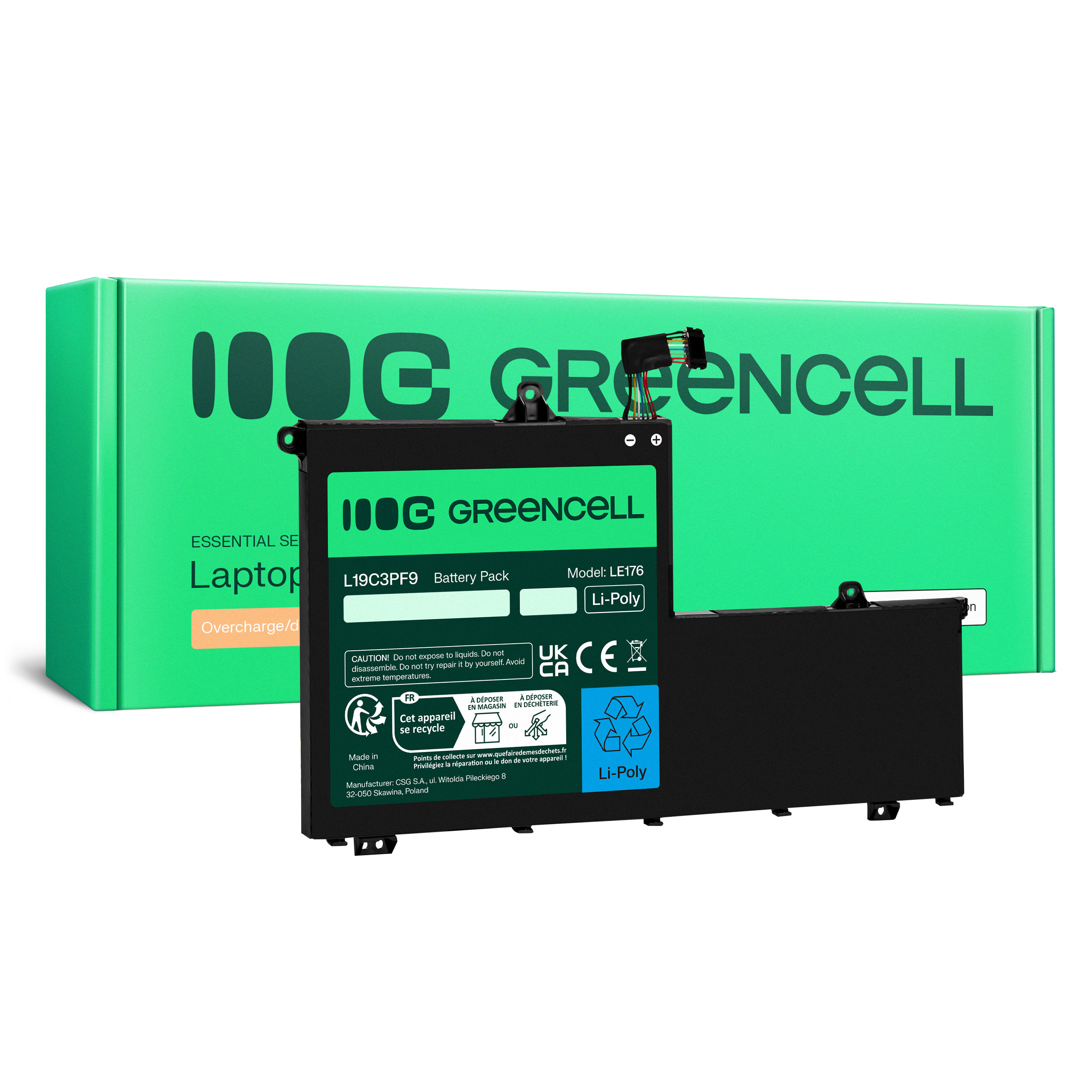 Green Cell Battery L19C3PF1 L19D3PF1 L19L3PF8