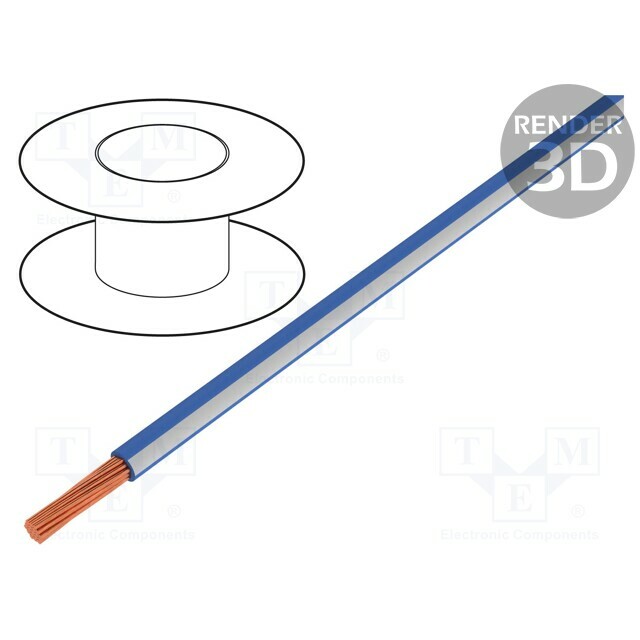 HELU Wire; H07V2-K; stranded; Cu; 4mm2