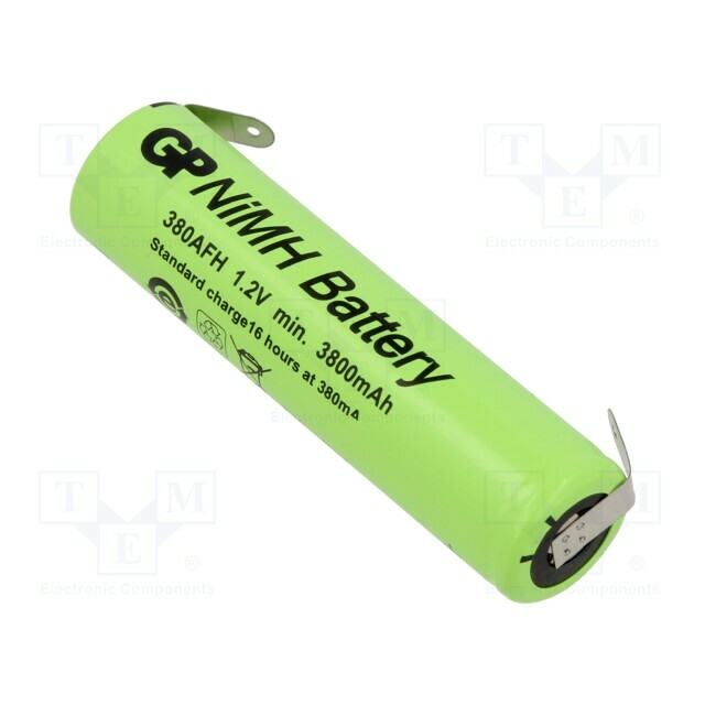 GP Re-battery: Ni-MH; 7/5A; 3800mAh; 1