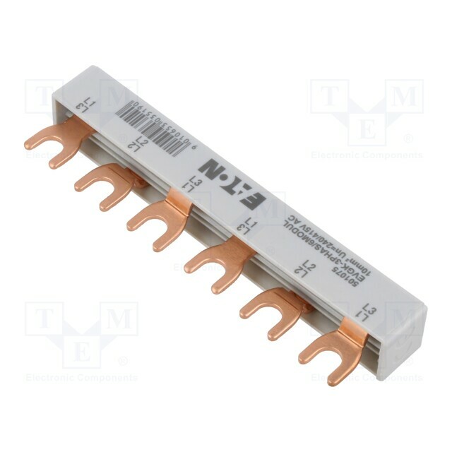 EATON ELECTRIC Busbar; 10mm2; Poles: 3