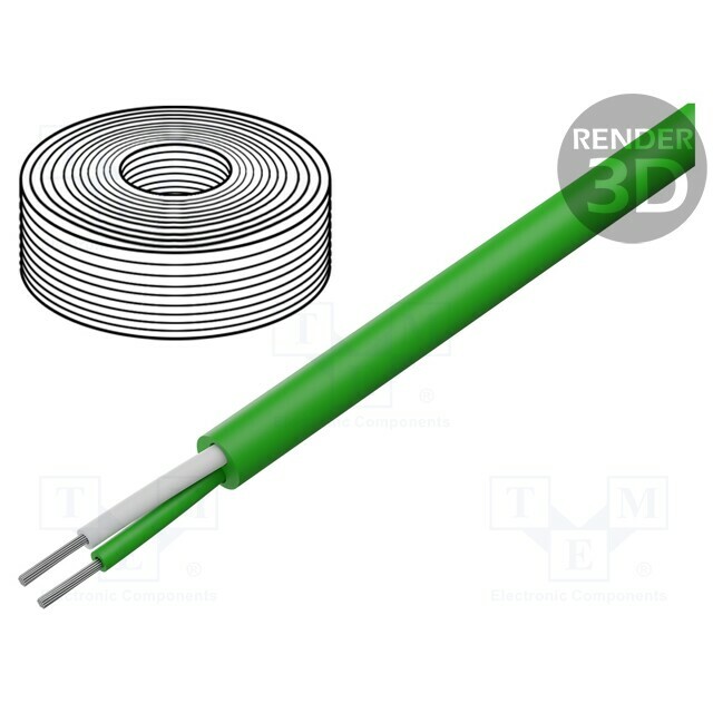 K-type compensating lead; Insulation: PVC; Cores: