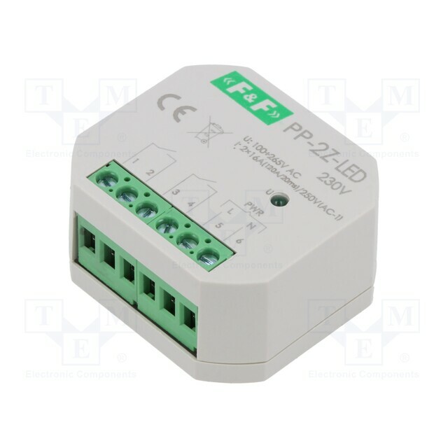 F&F Relay: installation; in mounting box