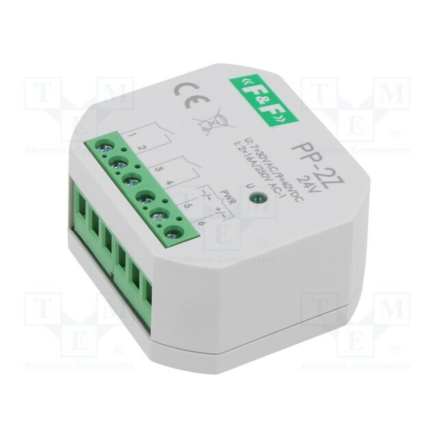 F&F Relay: installation; in mounting box