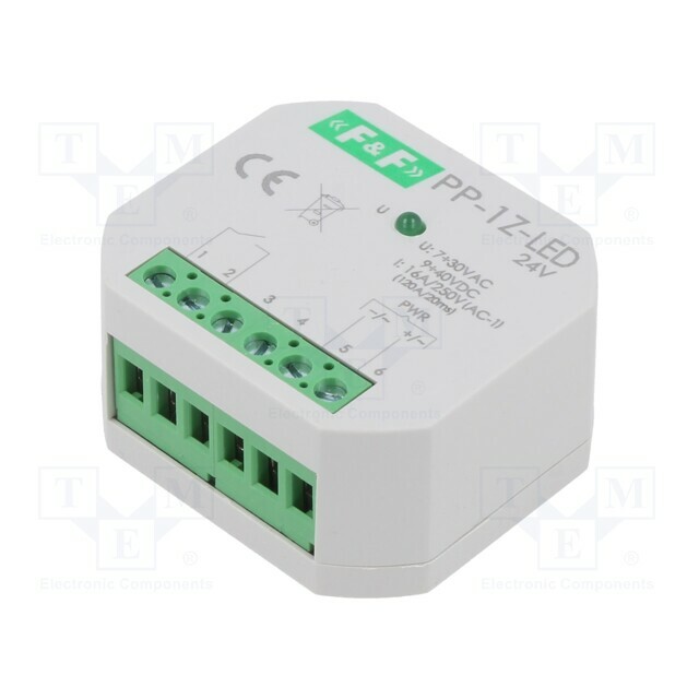 F&F Relay: installation; in mounting box